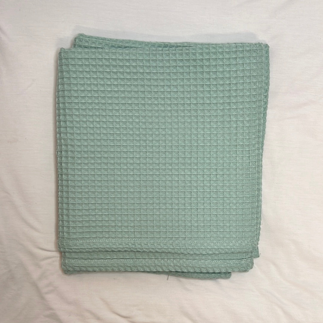 Waffle cotton baby blanket