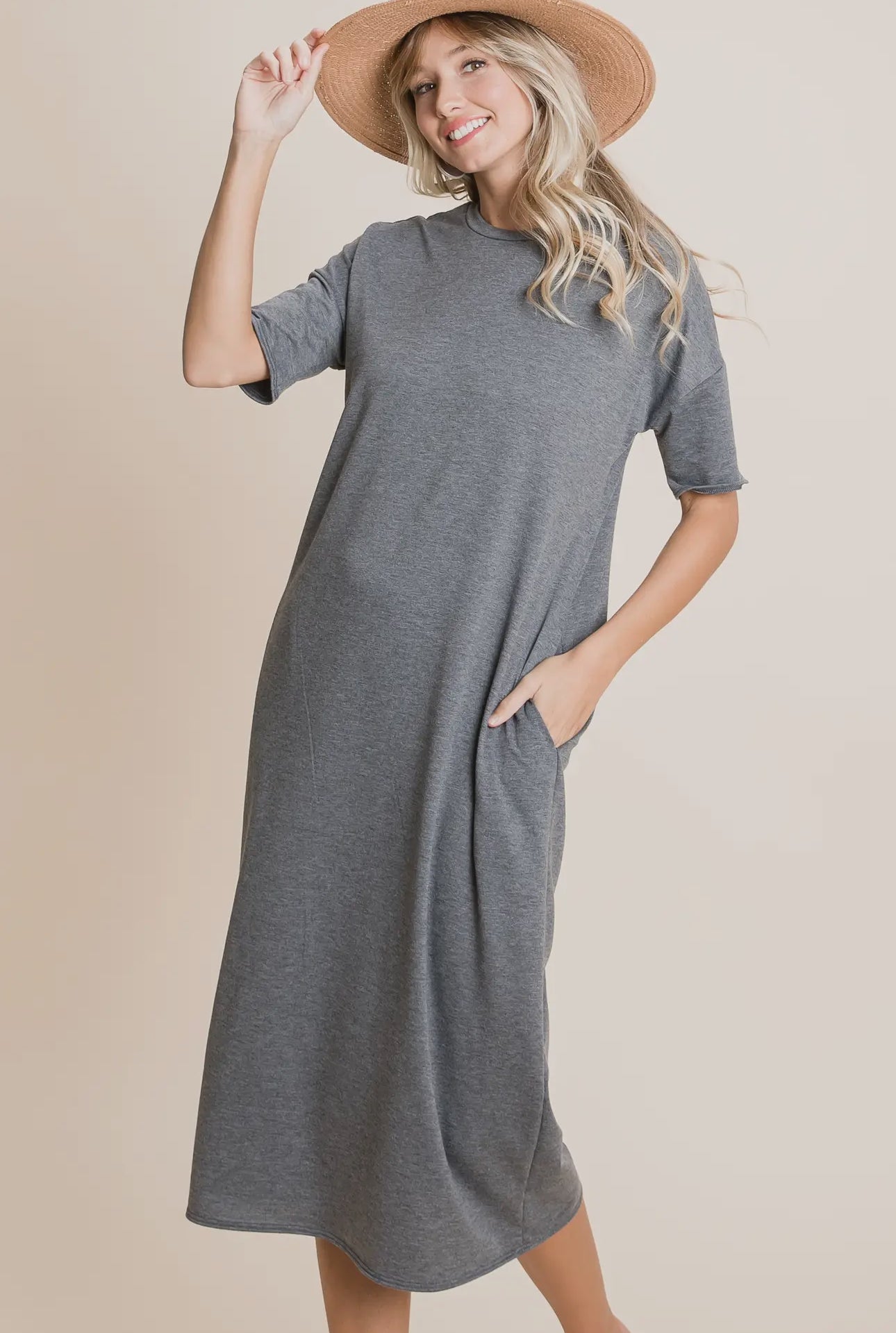 Grey Dress w/ pockets