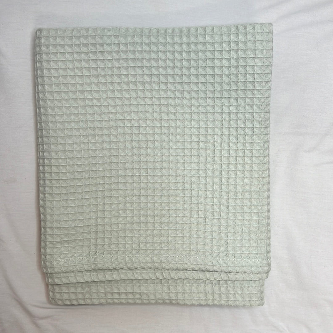 Waffle cotton baby blanket