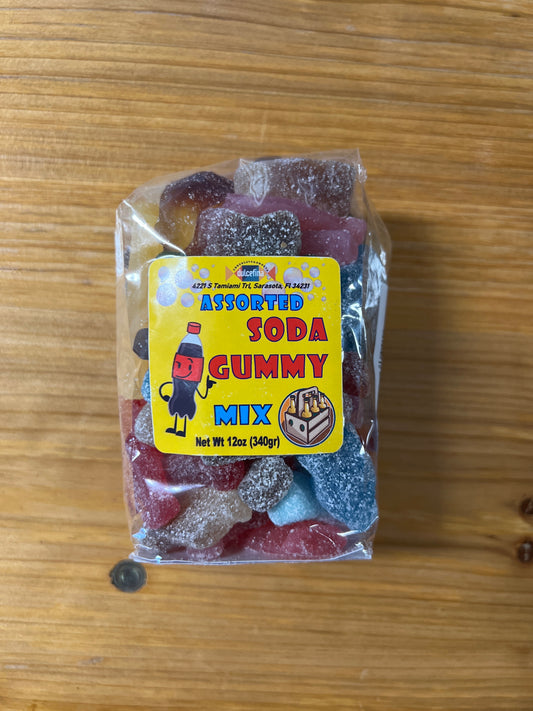 soda gummy candy mix