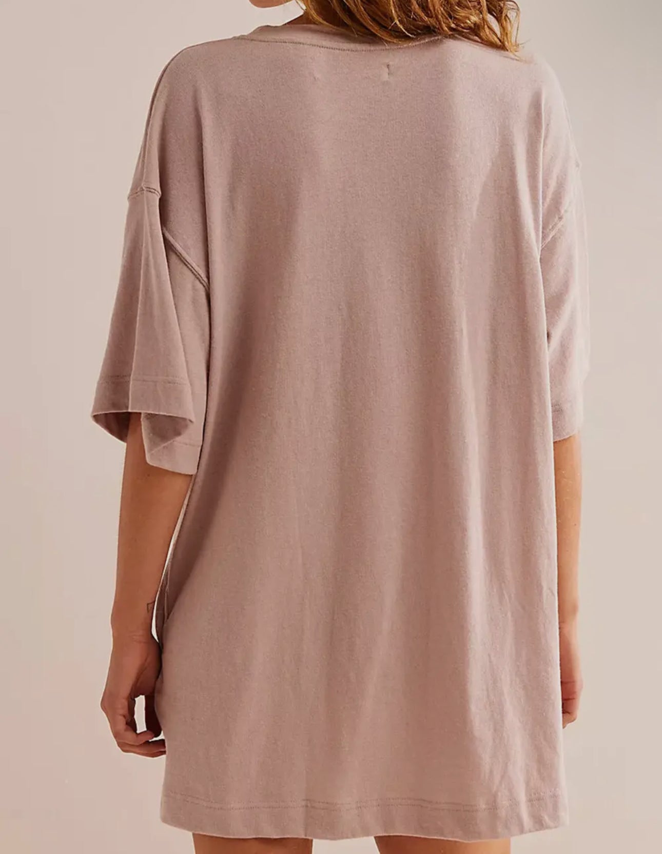 Baggy t-shirt dress