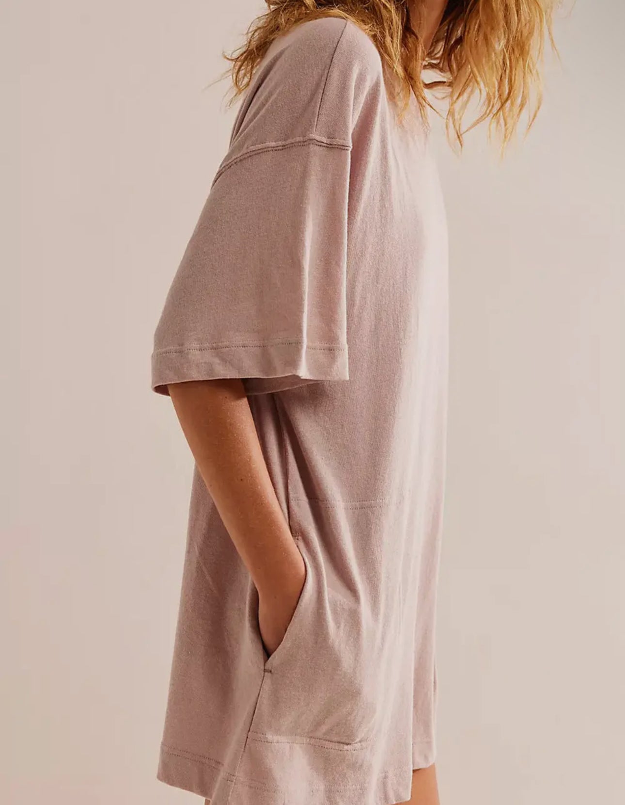 Baggy t-shirt dress