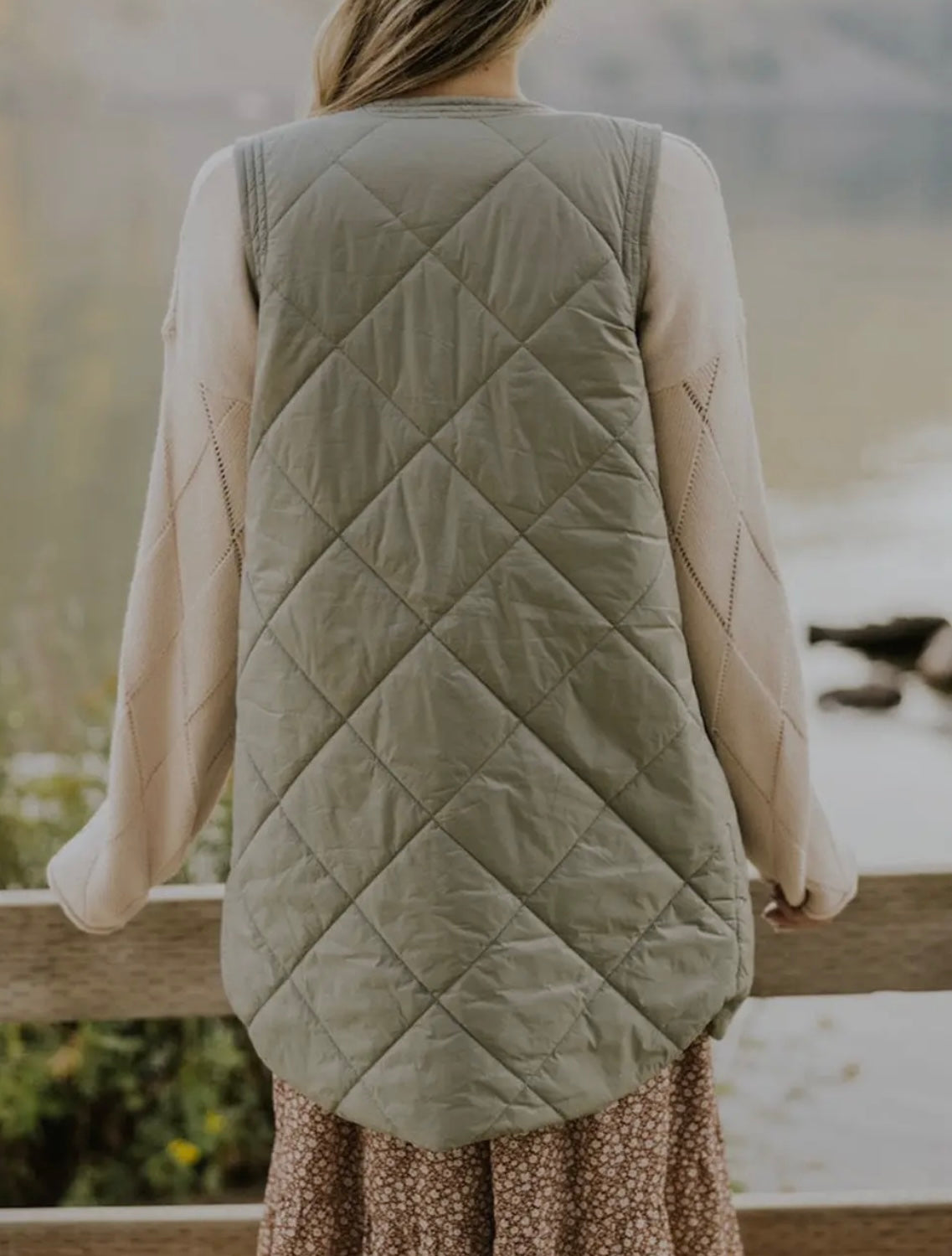 Quilted vest