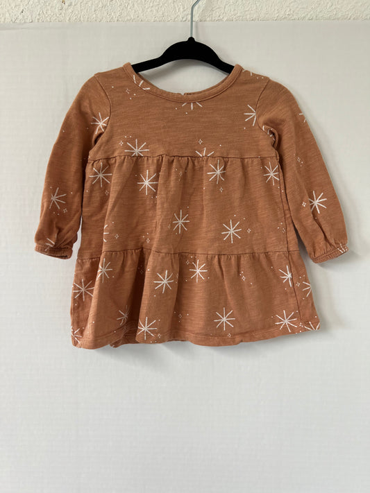 Little Co peach shirt | 9m