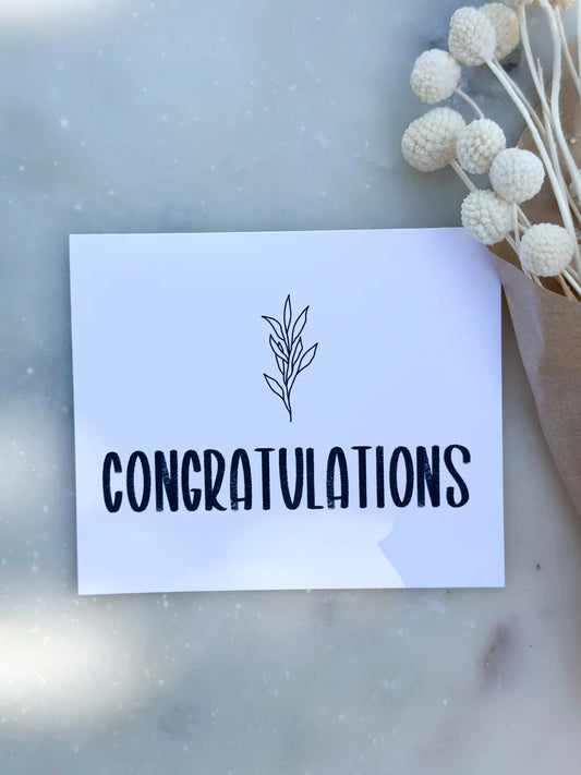 Congratulations Card