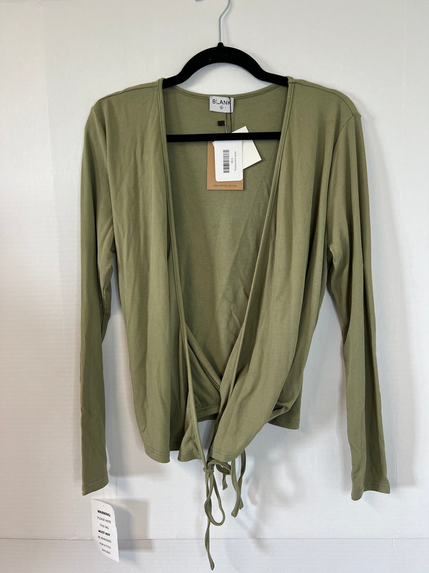 Green top size xlarge