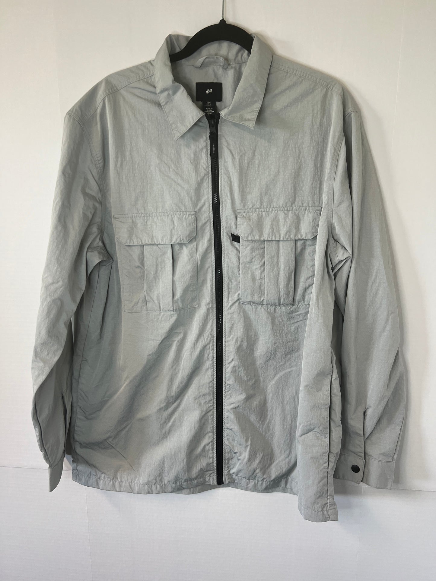 H&M grey jacket, size Large