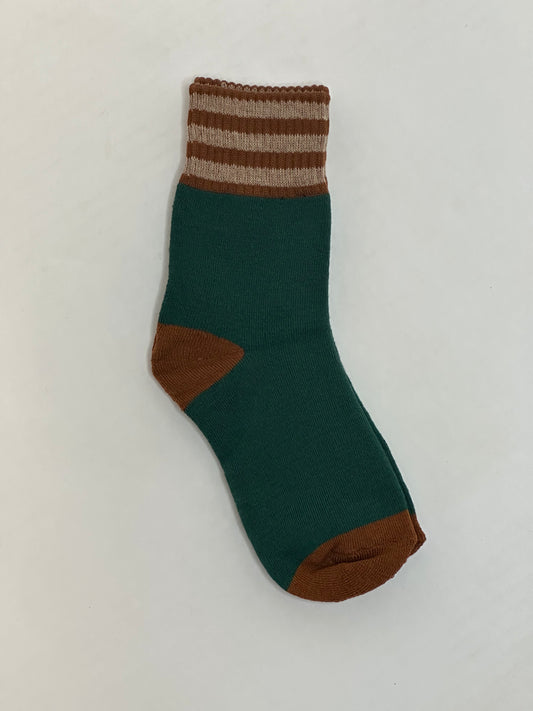 Green thick sock